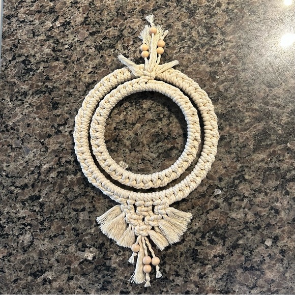 New Trivet Set, Handmade Macrame - Picture 3 of 4